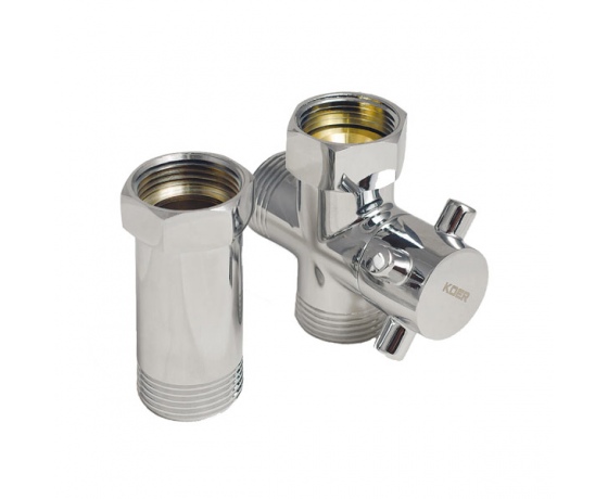 Фото 4 - Кран трехходовой 3/4x3/4x3/4 KOER KR.520 (KR0110)