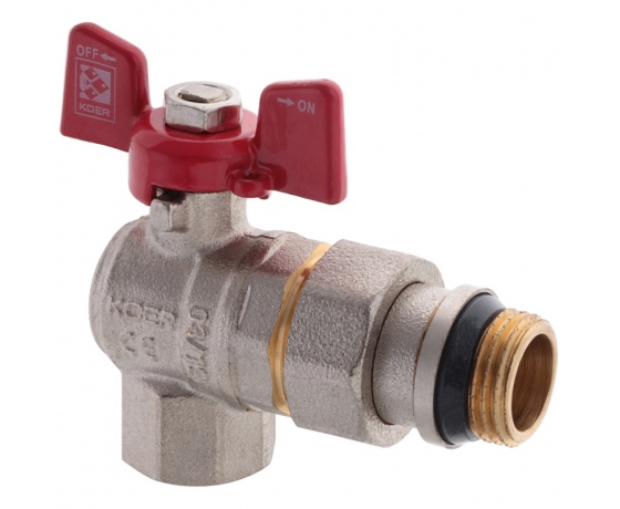 Фото 4 - Кран с американкой 1/2