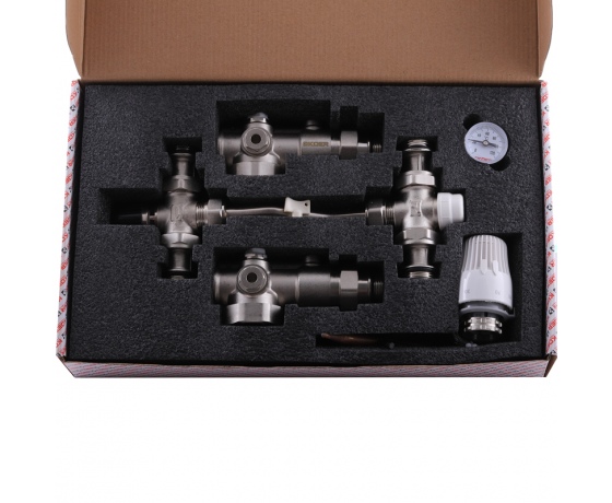 Фото 3 - Смесительный узел для коллекторов с бок. подкл. KOER KR.1022S - 1” (без насоса) (KR2911)