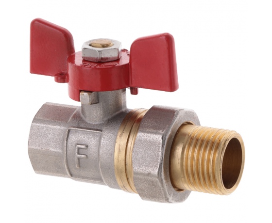 Фото 3 - Кран с американкой 1/2