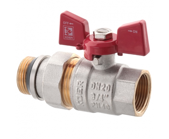 Фото 2 - Кран с американкой 3/4