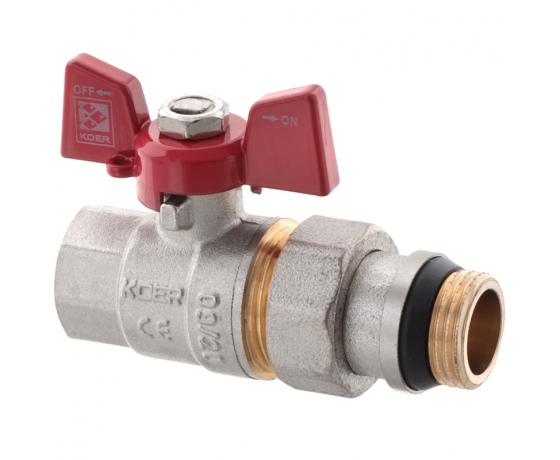 Фото 4 - Кран с американкой 1/2