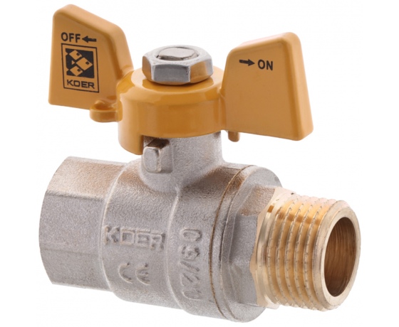 Фото 3 - Кран с американкой 1/2