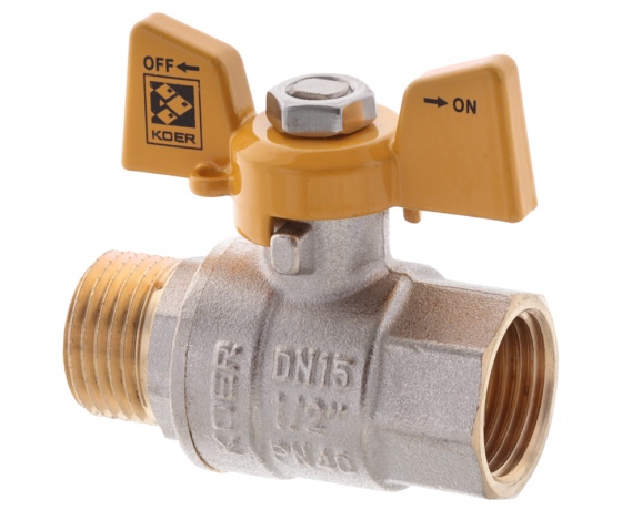 Фото 2 - Кран с американкой 1/2