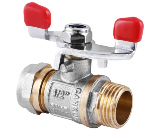 Фото 2 - Кран шаровый СК WING 16x1/2M (WP0003)