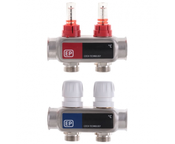 Фото 2 - Коллекторный блок с расxодомерами EUROPRODUCT EP.S1110-02 1