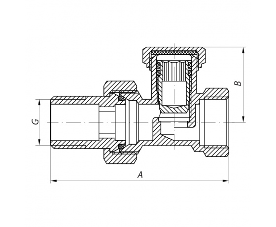 Фото 4 - Вентиль 3/4x3/4 KOER KR.904 (KR0141)