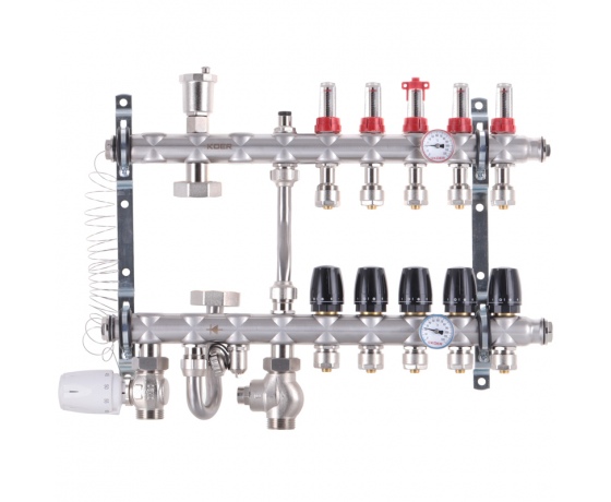 Фото 2 - Коллектор со встроенным смесит. узлом KOER KR.S1012-5 1