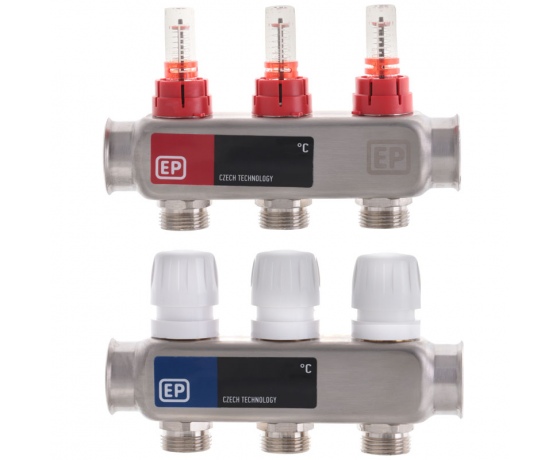 Фото 2 - Коллекторный блок с расxодомерами EUROPRODUCT EP.S1110-03 1