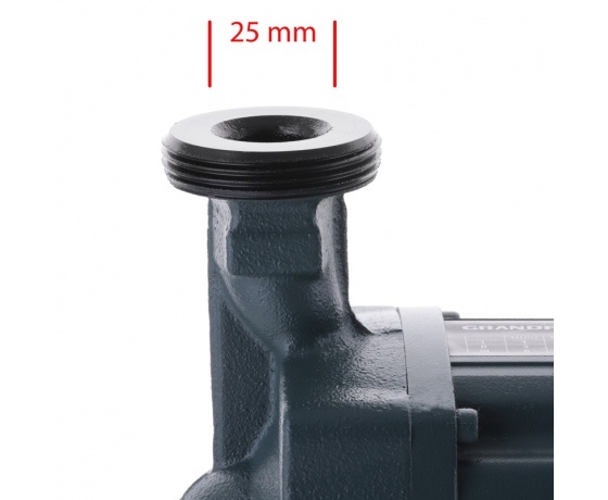 Фото 4 - Насос циркуляционный GRANDFAR GED25-6-180 с частотным преобр.(вал-кер, обм-медь) (GF1373)