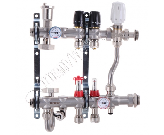 Фото 2 - Коллектор со встроенным смесит. узлом KOER KR.S1013-2 1