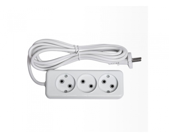 Фото 2 - Сетевой удлинитель Luxel 3 розетки 2М (7322)