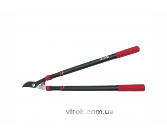 Фото 2 - Сікатор до гілок телескопічний YATO 35 мм 630-960 мм