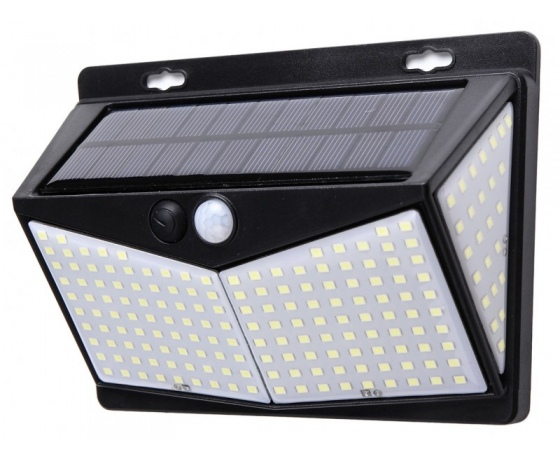 Фото 2 - Светодиодный светильник Luxel на солнечных батареях с датчиком движения IP65 20W (SSWl-03C)
