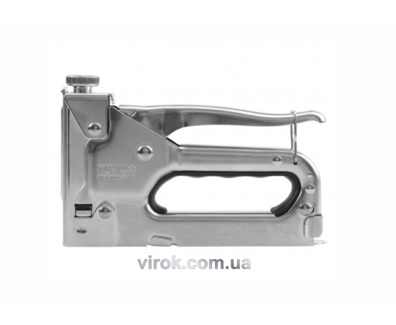 Фото 2 - Степлер YATO з регулятором для скоб 4-14 х 11.2 х 0.7 мм