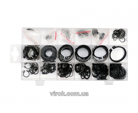 Фото 2 - Стопорні кільця зовнішні YATO 300 шт