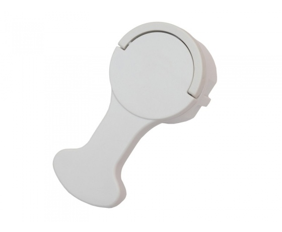 Фото 3 - Вилка угловая плоская с заземлением Luxel (1034)