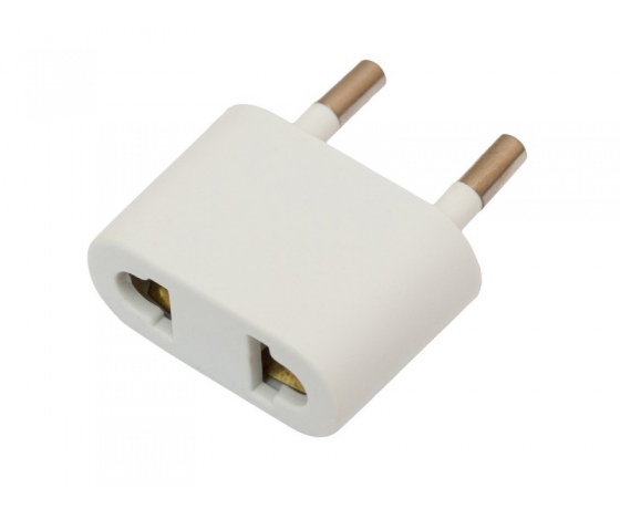 Фото 2 - Переходник плоский Luxel для плоских и EURO вилок (1036)