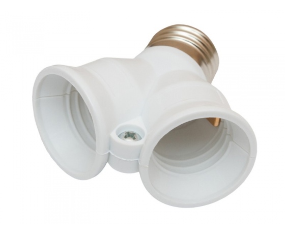 Фото 3 - Разветвитель на две лампы Е27 (1038)