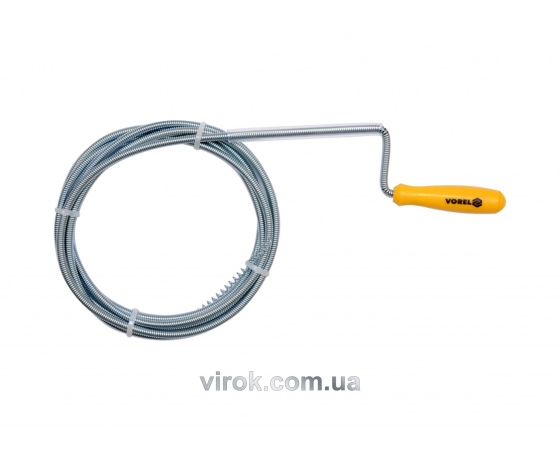 Фото 2 - Трос для чистки каналізаційних труб VOREL 6 мм 3 м