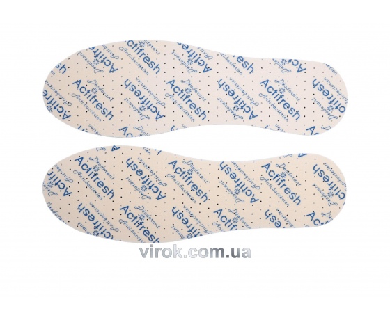 Фото 2 - Устілки для взуття VOREL антибактеріальні з розміром 43/44