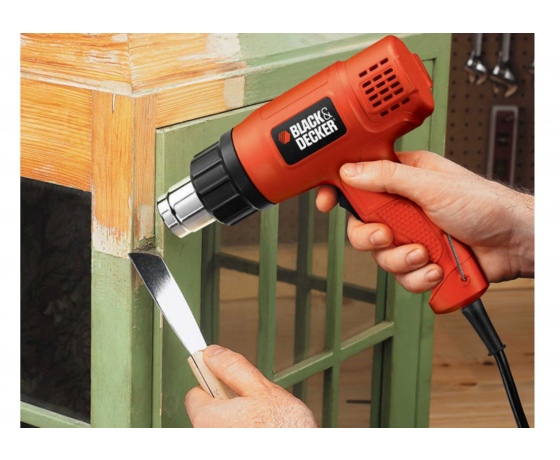 Фото 3 - Фен технічний Black+Decker 1.75 кВт 600°С