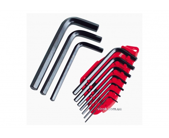 Фото 2 - Набір ключів шестигранних STANLEY 10 шт