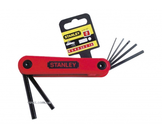 Фото 2 - Набір ключів шестигранних STANLEY 7 шт
