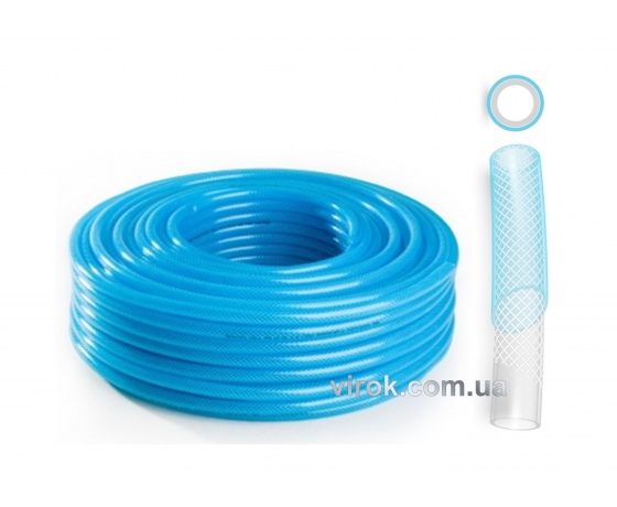 Фото 2 - Шланг ПВХ зміцнений бензо-мастилостійкий 0.8 МПа, Ø=10 мм, t=1.7 мм, l=25 м