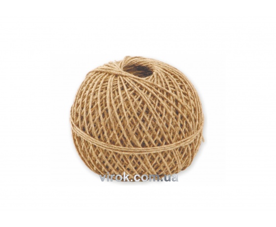 Фото 2 - Шпагат джутовий в клубках 100 г (10шт) уп 63 м.+/-5%