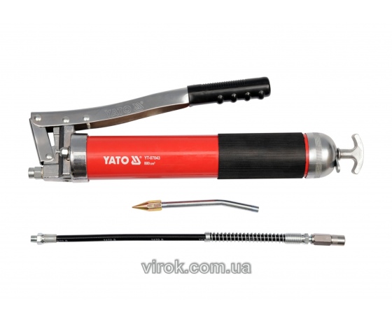 Фото 2 - Шприц мастильний YATO 800 мл 27-41 МПа