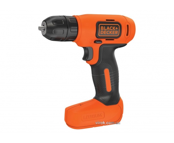 Фото 2 - Шуруповерт-дриль акумуляторний Black+Decker Li-Ion 7.2 В 1.5 Агод