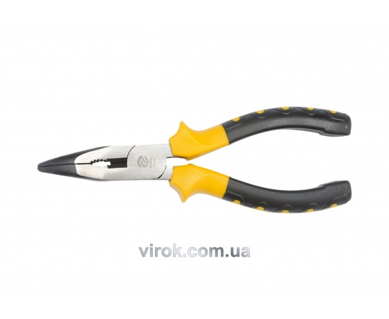 Фото 2 - Тонкогубці вигнуті VOREL 180 мм