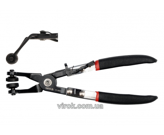 Фото 2 - Щипці для стягуючих хомутів YATO 215 мм