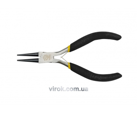 Фото 2 - Щипці міні круглі прямі VOREL 125 мм