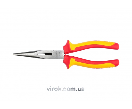 Фото 2 - Щипці прямі діелектричні подовжені YATO 200 мм