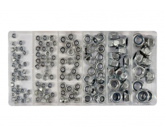 Фото 2 - Гайки М4-М10 YATO 146 шт