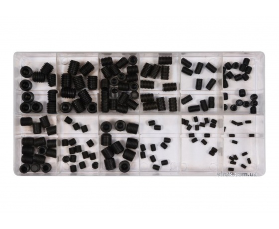 Фото 2 - Гвинти з плоским наконечником YATO 160 шт