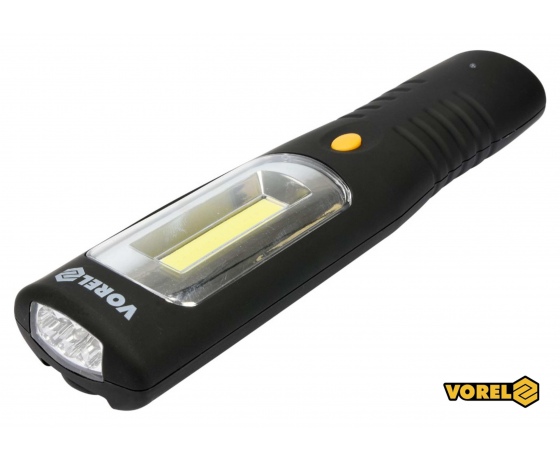 Фото 2 - Ліхтар навісний світлодіодний акумуляторний VOREL Li-Ion 3.7 В 2 Агод 3 Вт 200 лм