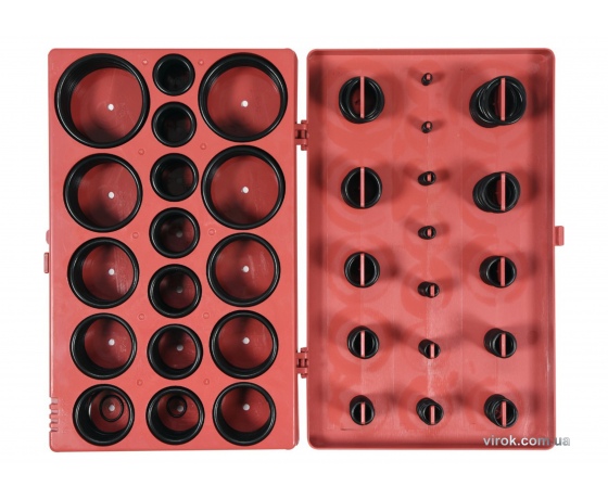 Фото 2 - Кільця гумові YATO Ø3-50 мм 419 шт