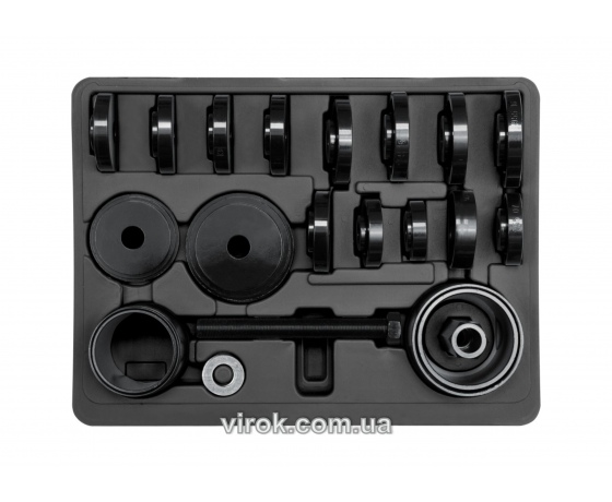 Фото 2 - Знімачі підшипника передньої ступиці YATO 23 шт