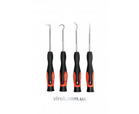 Фото 2 - Гачок і шило YATO 4 шт