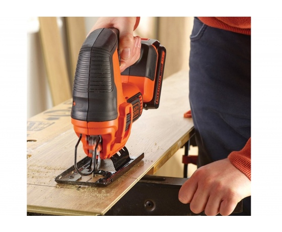 Фото 3 - Лобзик акумуляторний Black+Decker Li-Ion 18 В 1.5 Агод 55 мм