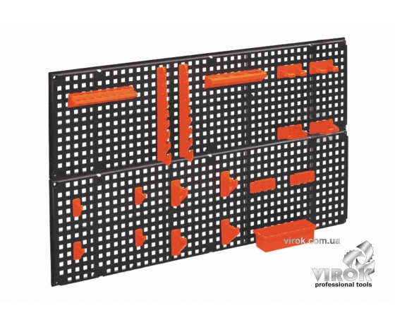 Фото 2 - Панель перфорована для інструментів TM VIROK 800 х 250 х 80 мм