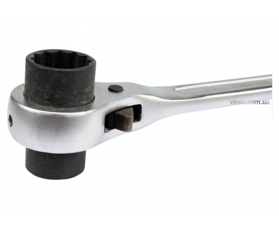 Фото 3 - Ключ торцевий з тріщаткою YATO 19 x 22 мм 315 мм