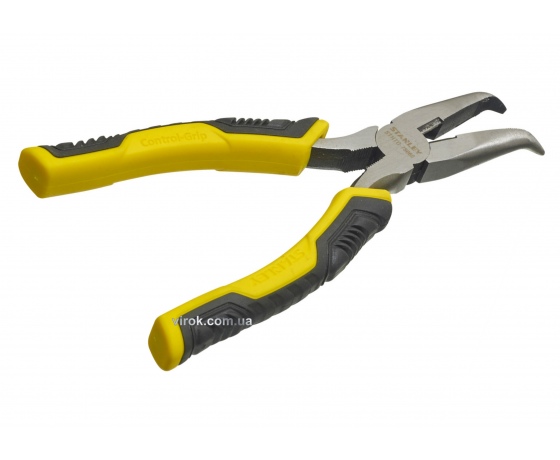 Фото 2 - Щипці вигнуті подовжені STANLEY 200 мм