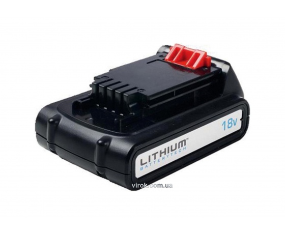 Фото 2 - Акумулятор Black+Decker Li-Ion 18 В 2 АГод