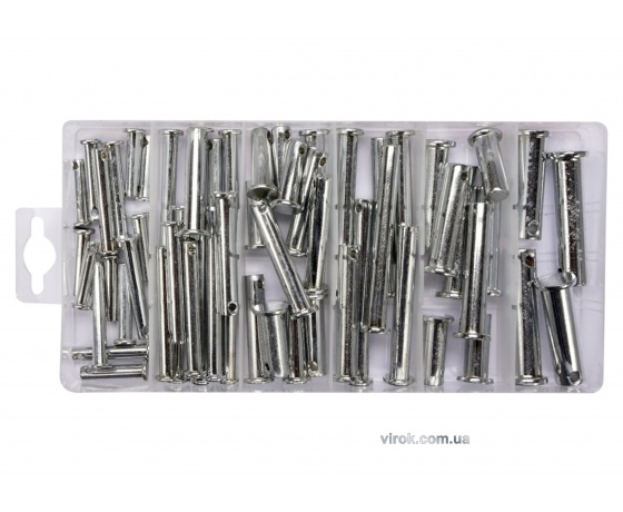 Фото 2 - Болти з отворами YATO Ø5-12 мм 60 шт