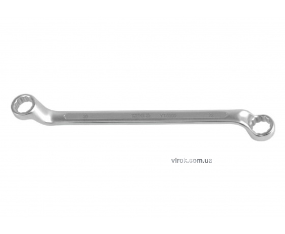 Фото 2 - Ключ накидний вигнутий YATO 20 х 22 мм 290 мм