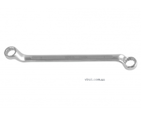 Фото 2 - Ключ накидний вигнутий YATO 6 х 9 мм 185 мм